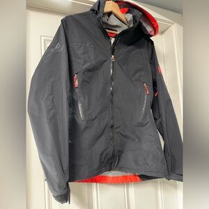 Helly Hansen Black and Red Women's Raincoat